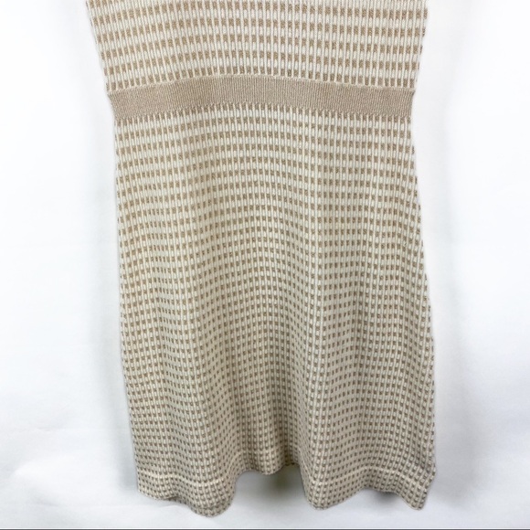 Anthropologie Sparrow Gilt Grid Sweater Dress S - Picture 6 of 12